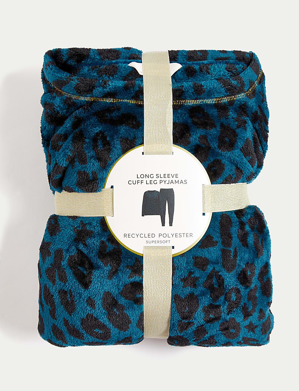 Fleece Printed Pyjama Set