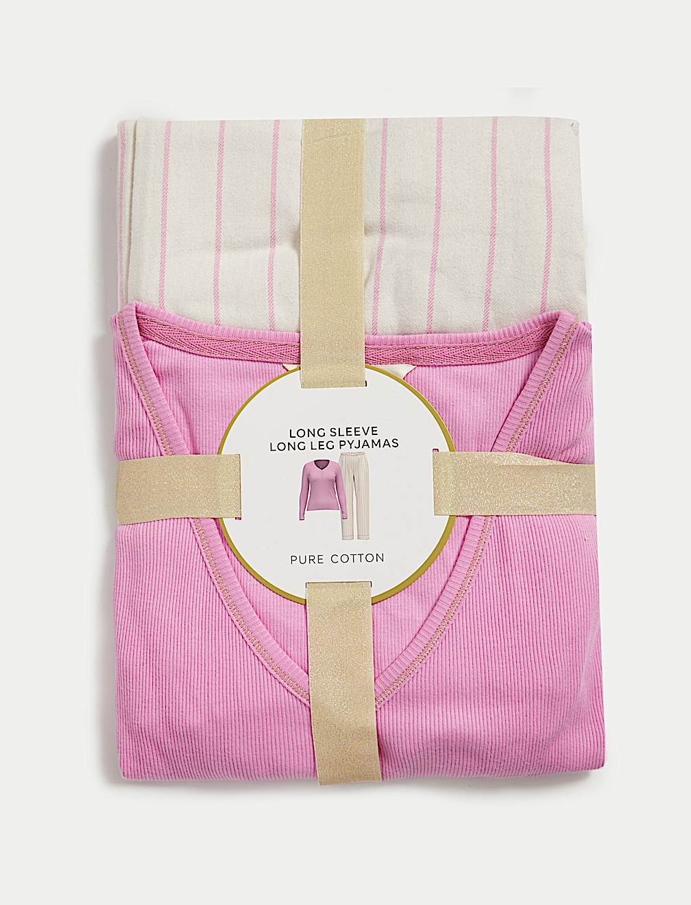Pure Cotton Striped Pyjama Set