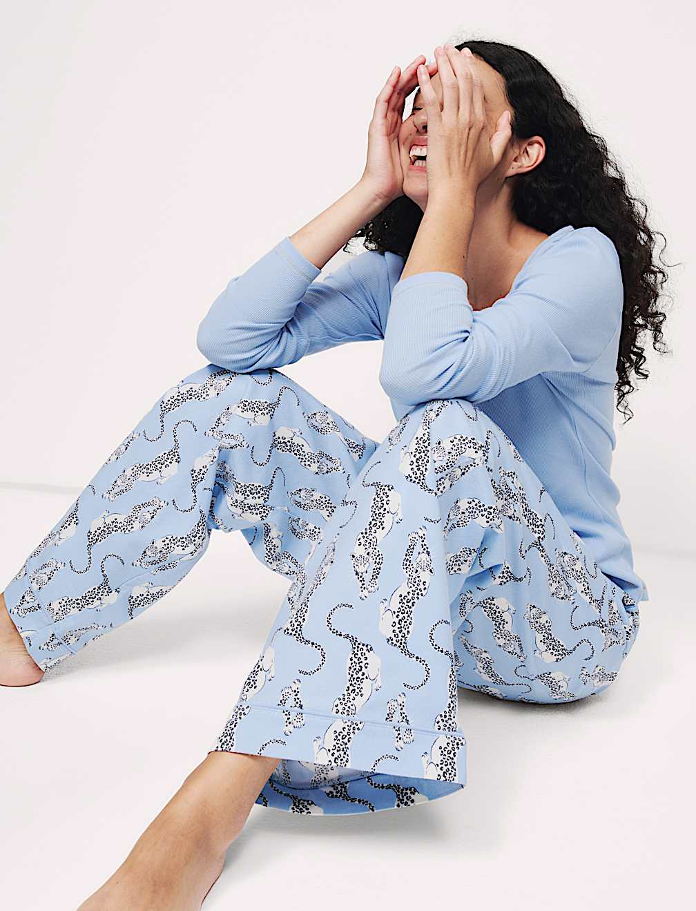 Pure Cotton Printed Pyjama Set