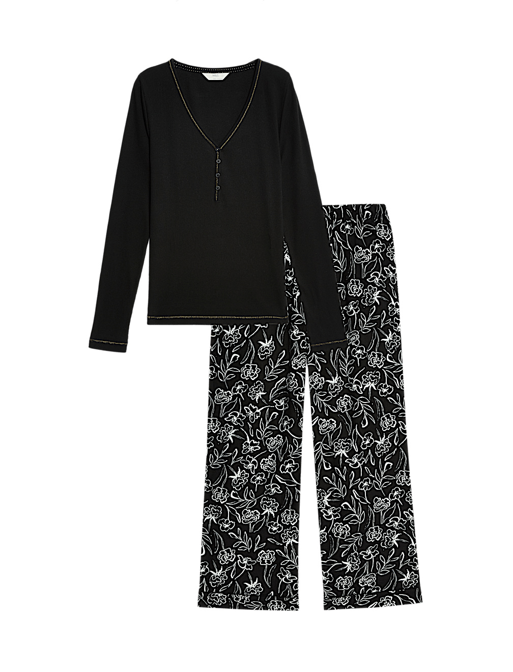 Pure Cotton Printed Pyjama Set