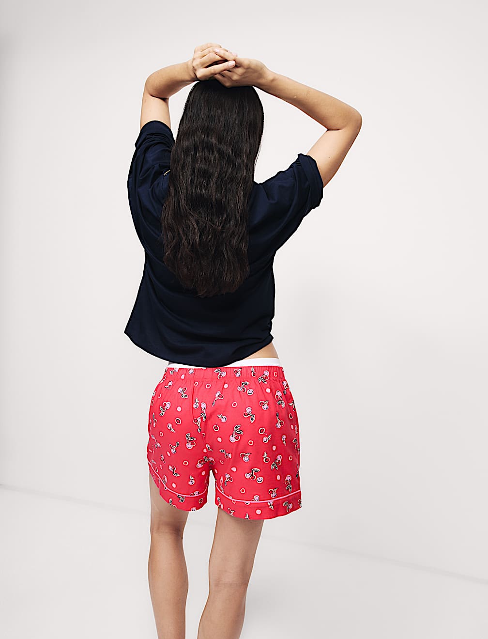 Pure Cotton Printed Shortie Set