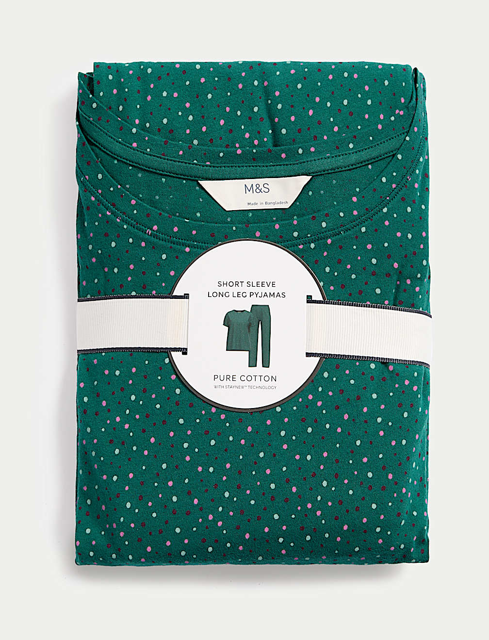 Cotton Rich Printed Pyjama Set