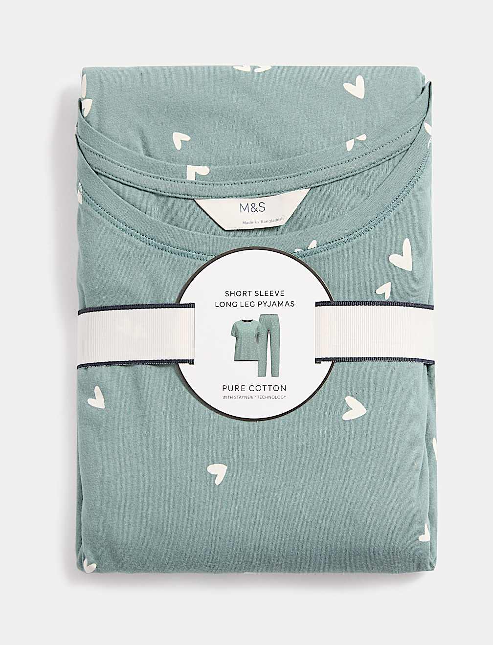 Cotton Rich Printed Pyjama Set