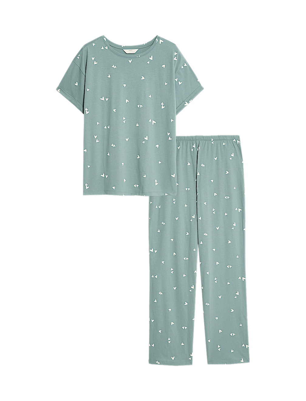 Cotton Rich Printed Pyjama Set