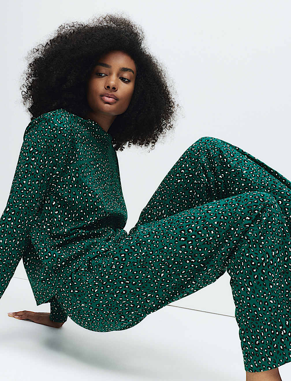 Pure Cotton Printed Pyjama Set