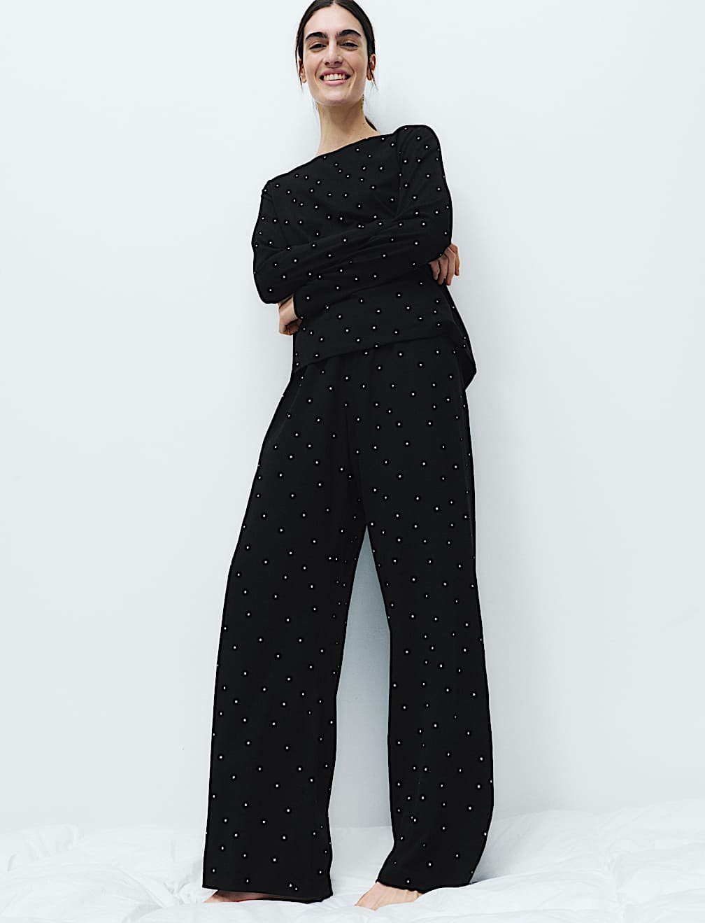 Pure Cotton Printed Pyjama Set