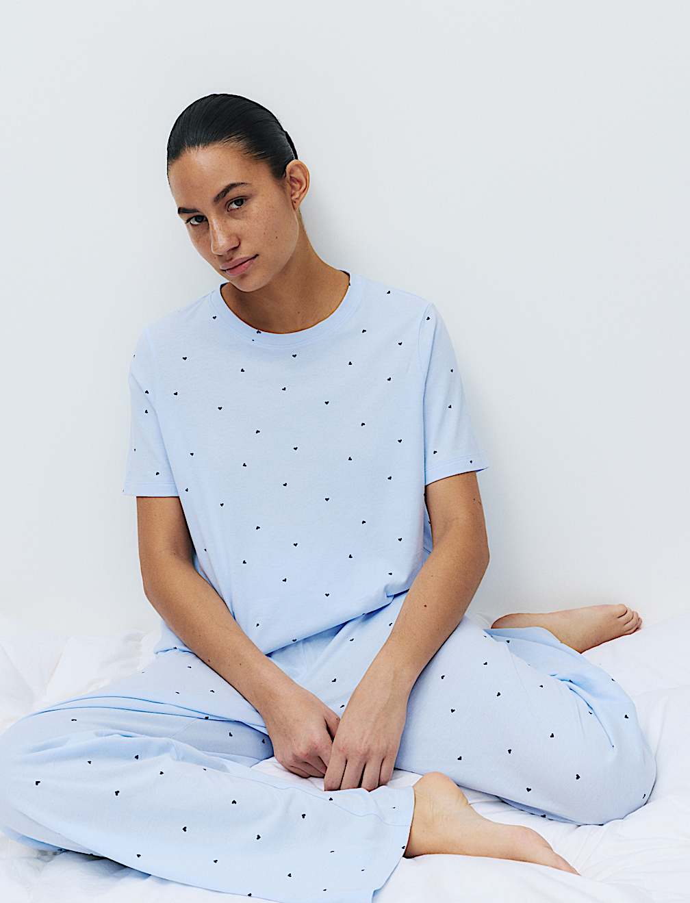 Pure Cotton Printed Pyjama Set