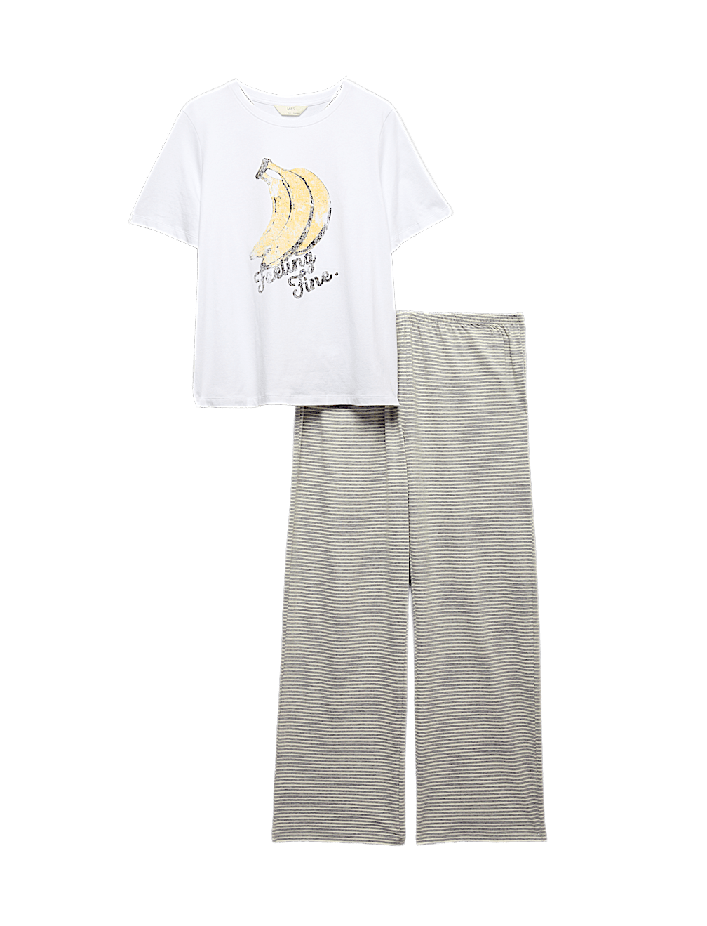 Pure Cotton Printed Pyjama Set