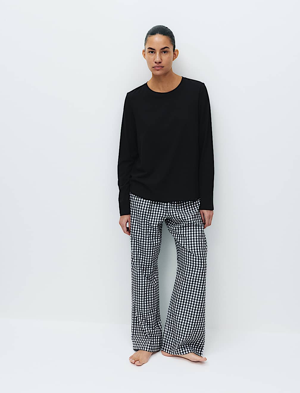 Pure Cotton Printed Long Sleeve Pyjama Set