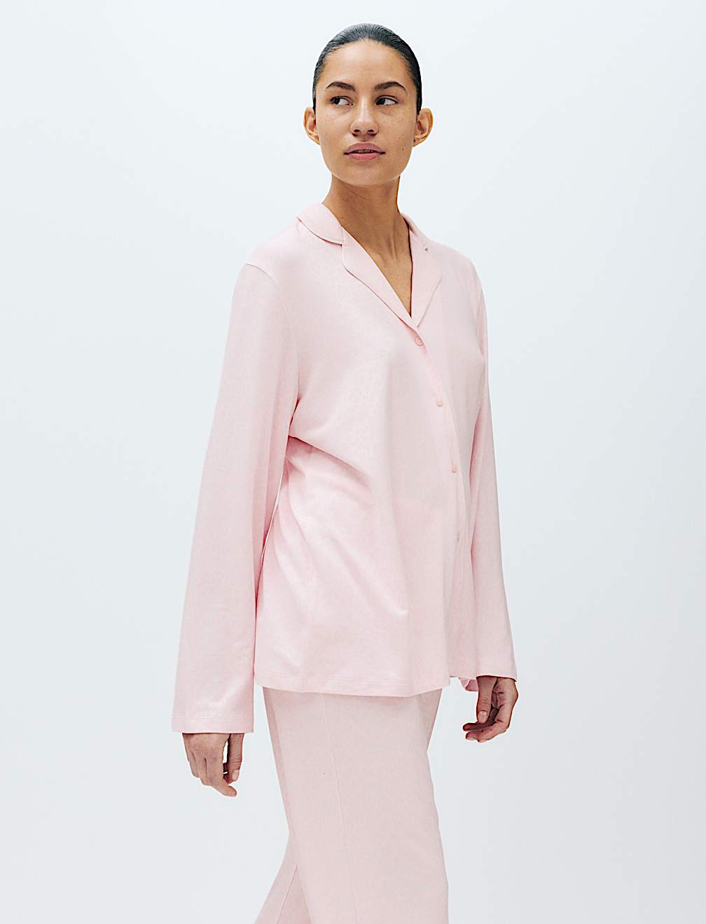 Soft Touch Printed Revere Pyjama Set