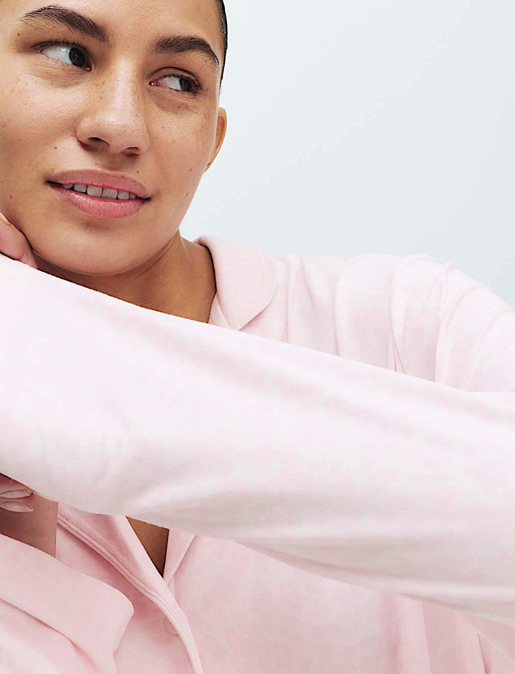 Soft Touch Printed Revere Pyjama Set