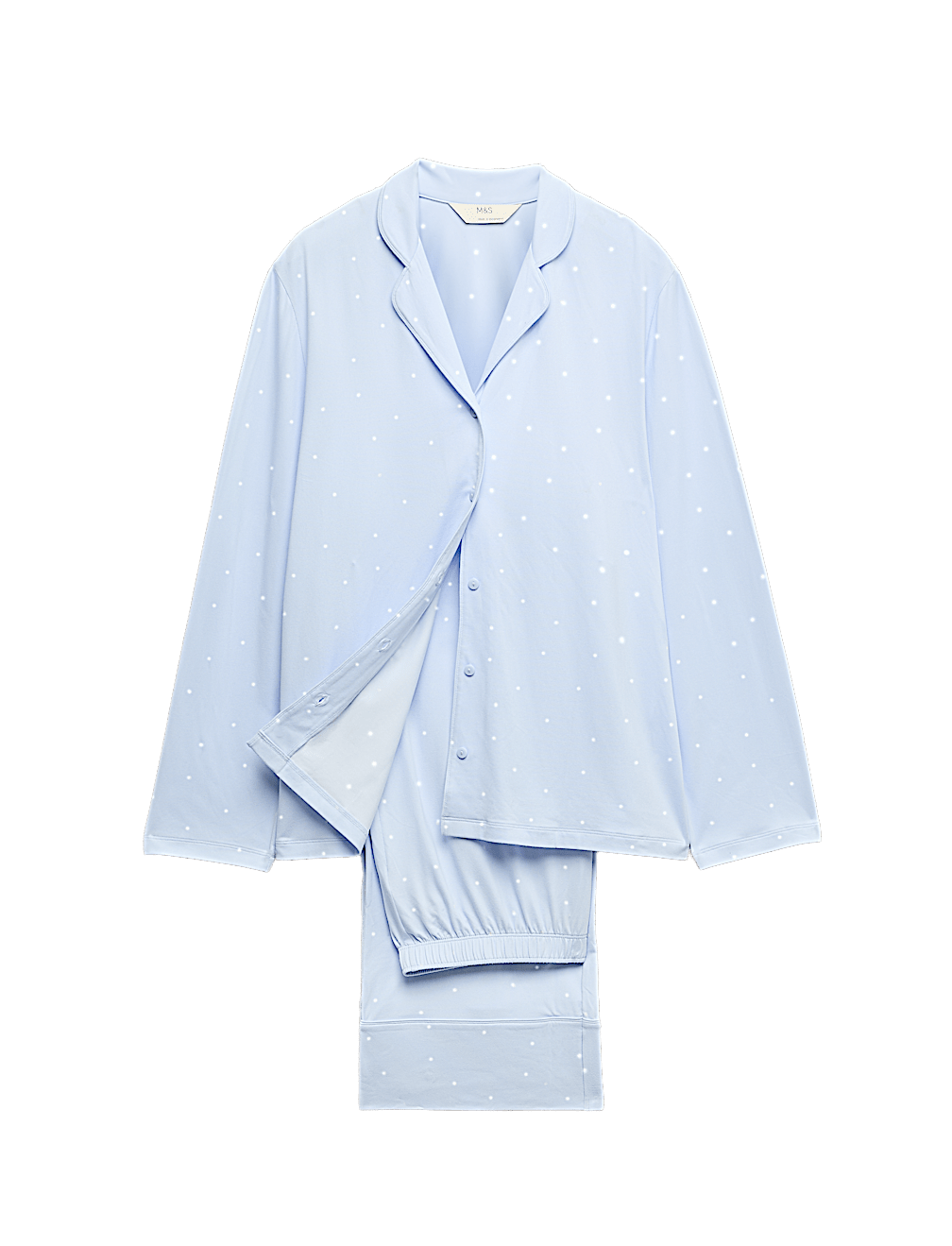 Soft Touch Printed Revere Pyjama Set