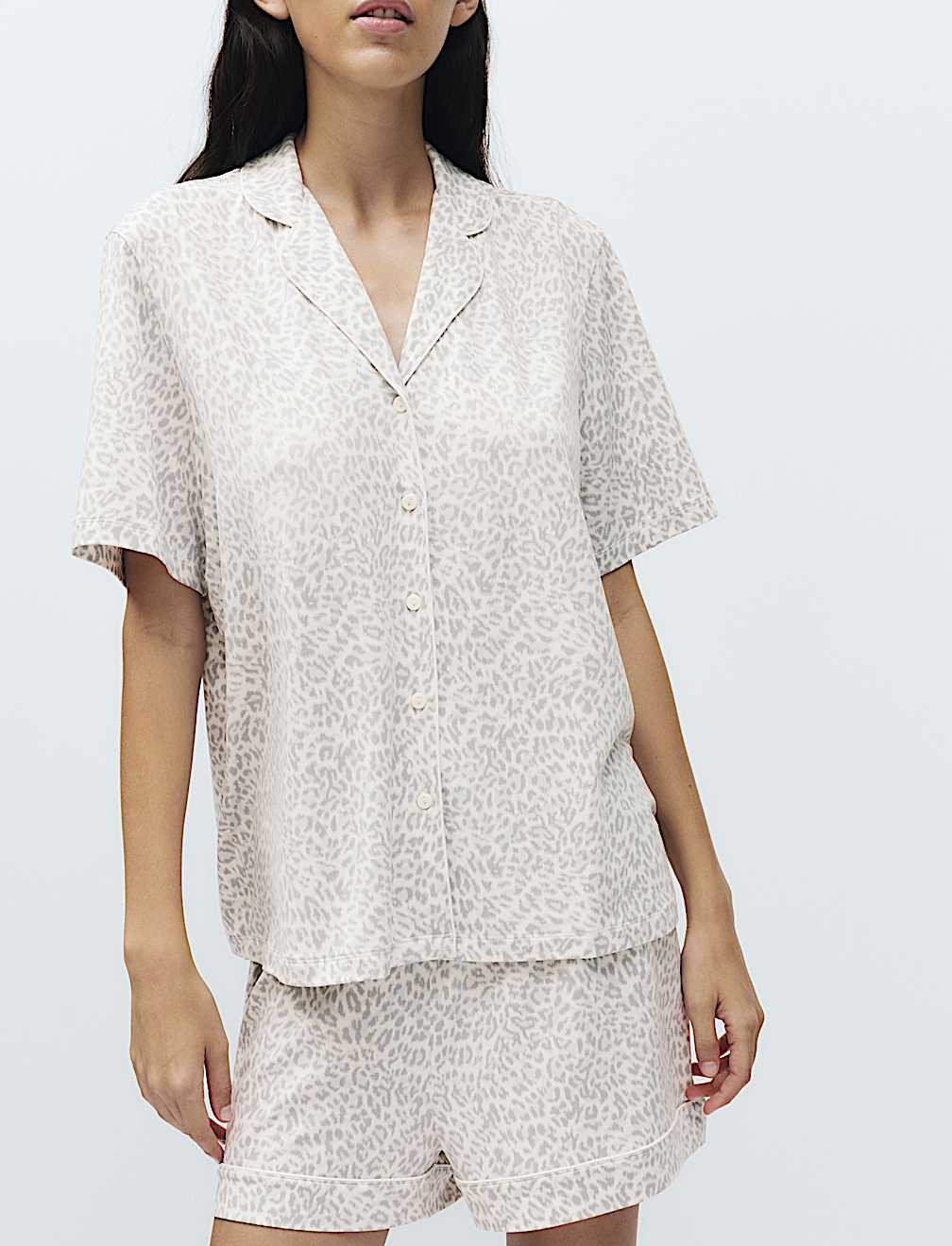 Soft Touch Printed Revere Shortie Set