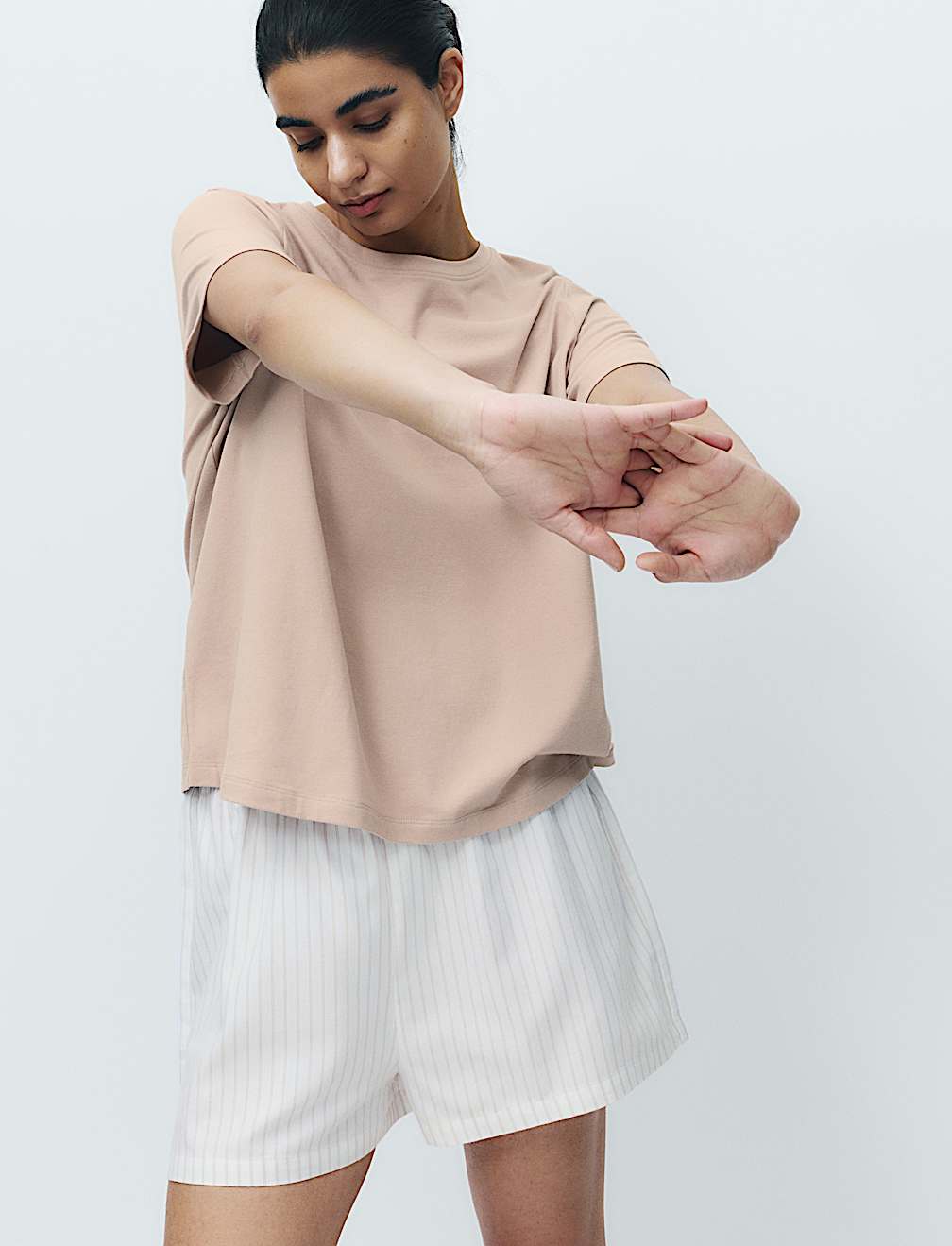 Cotton Rich Printed Shortie Set