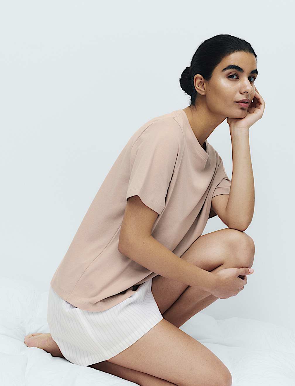 Cotton Rich Printed Shortie Set