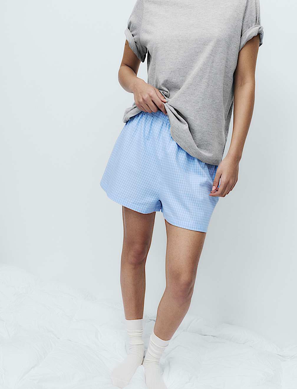 Cotton Rich Printed Shortie Set