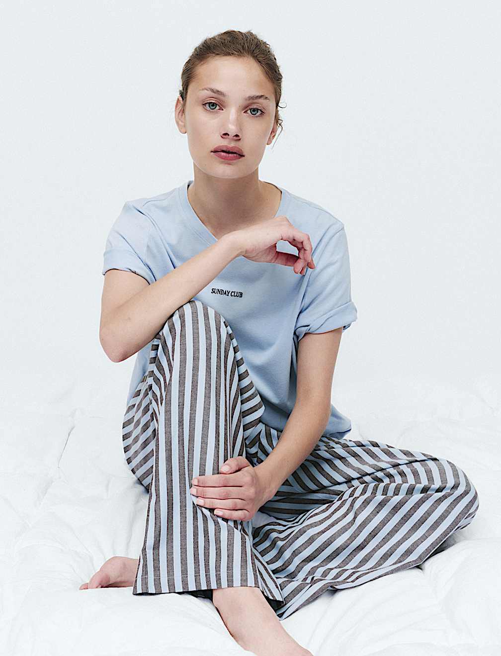 Cotton Rich Printed Pyjama Set