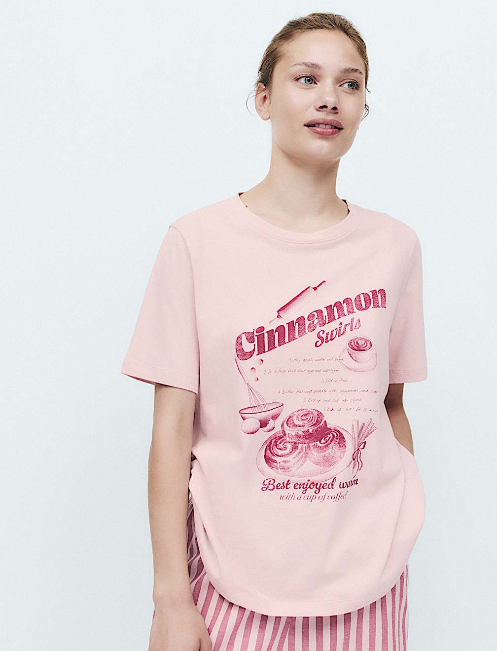 Cotton Rich Printed Pyjama Set