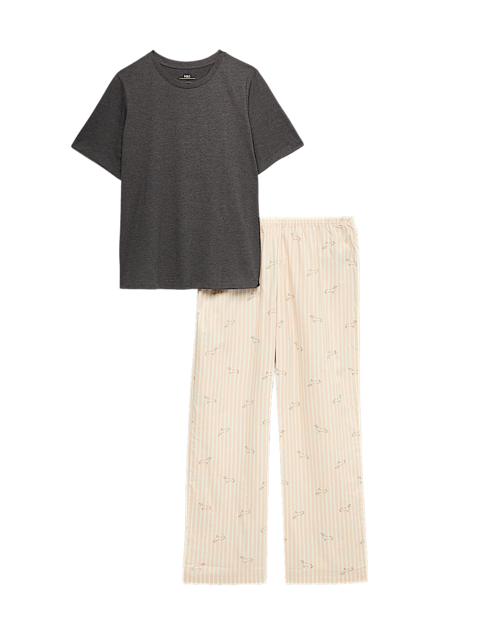 Cotton Rich Printed Pyjama Set
