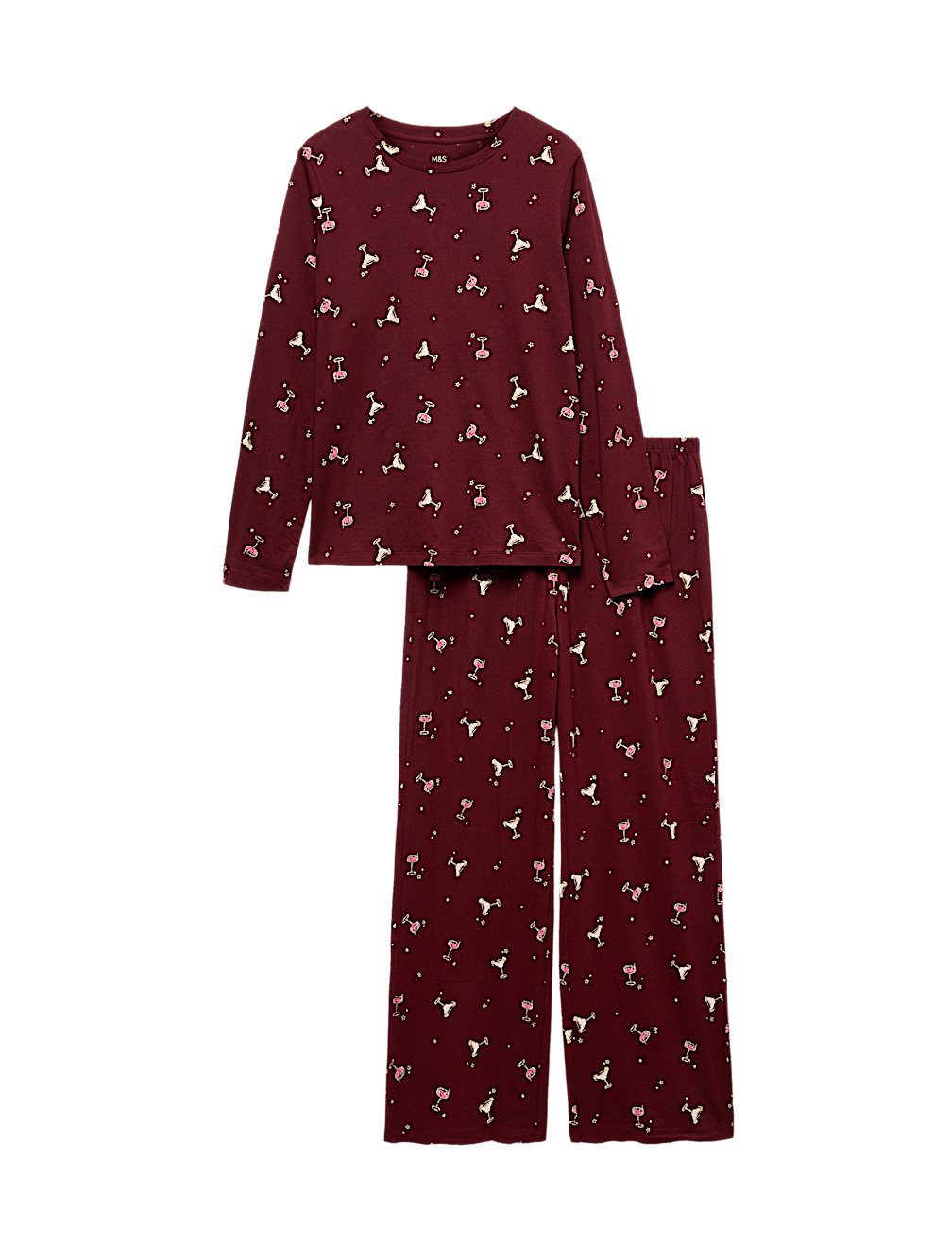 Pure Cotton Printed Pyjama Set