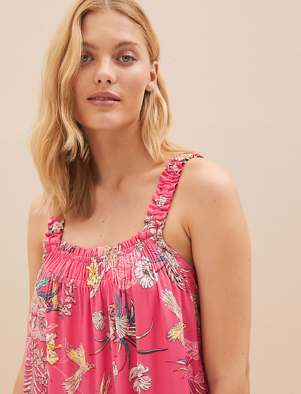 Floral Short Chemise