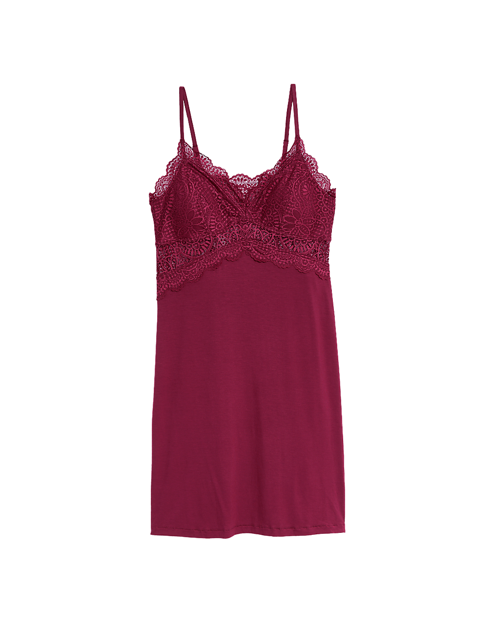 Body Soft™ Lace Trim Chemise
