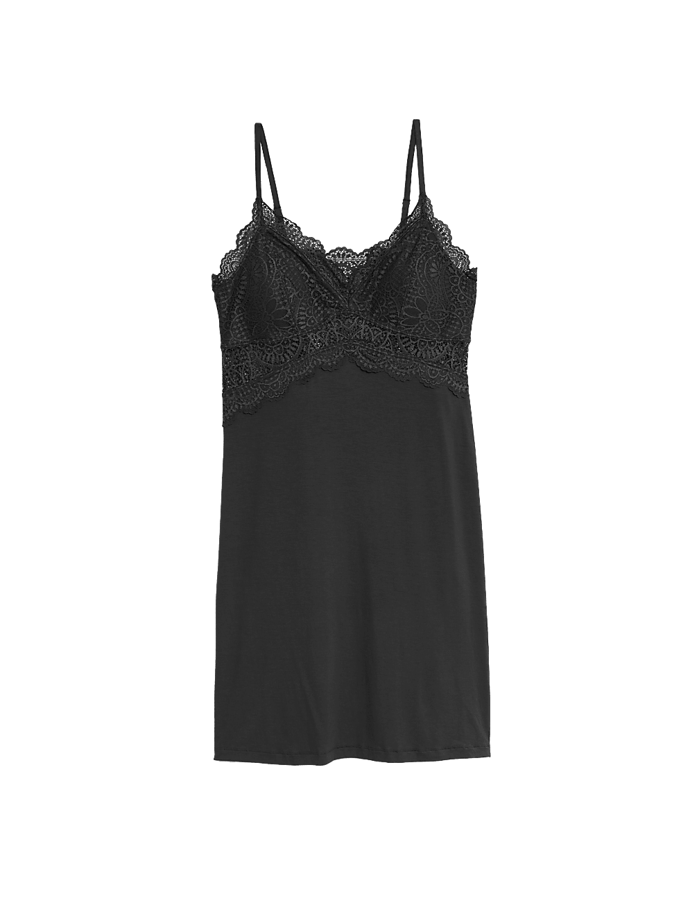 Body Soft™ Lace Trim Chemise