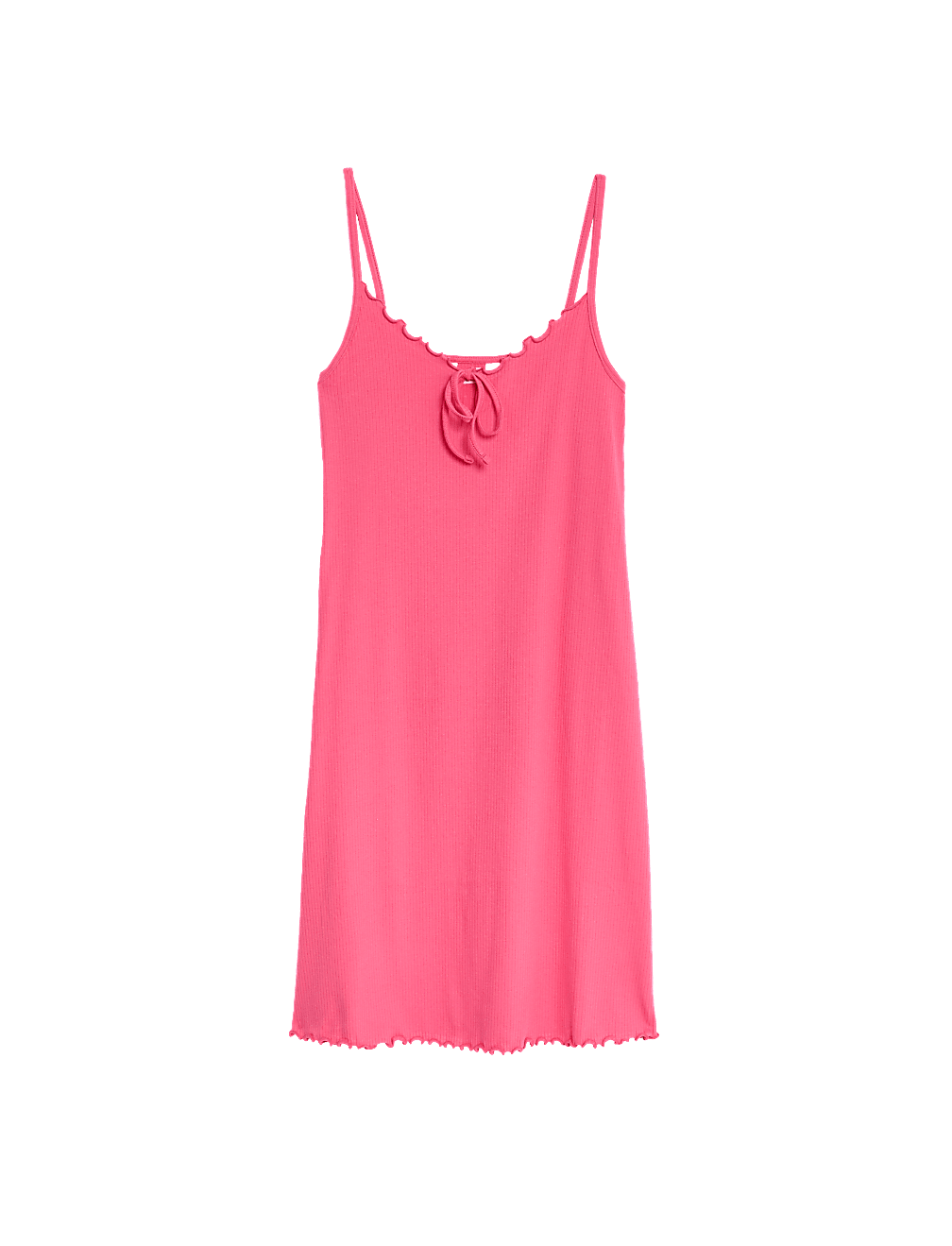 Cotton Rich Ribbed Chemise