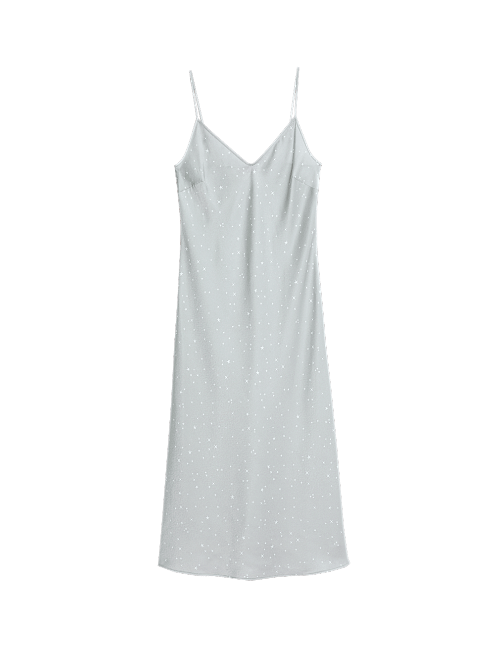 Satin Star Print Chemise