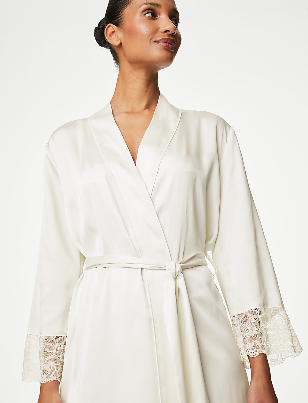 Satin Short Wrap