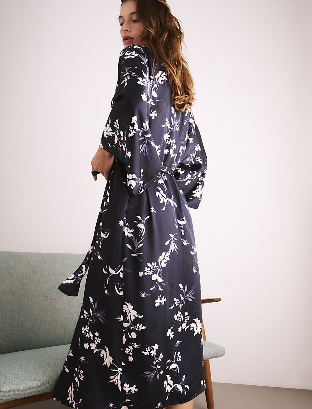 Satin Printed Wrap