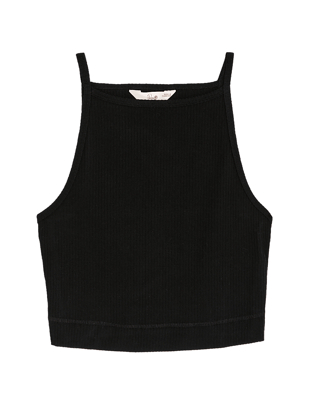 Ribbed Lounge Crop Top