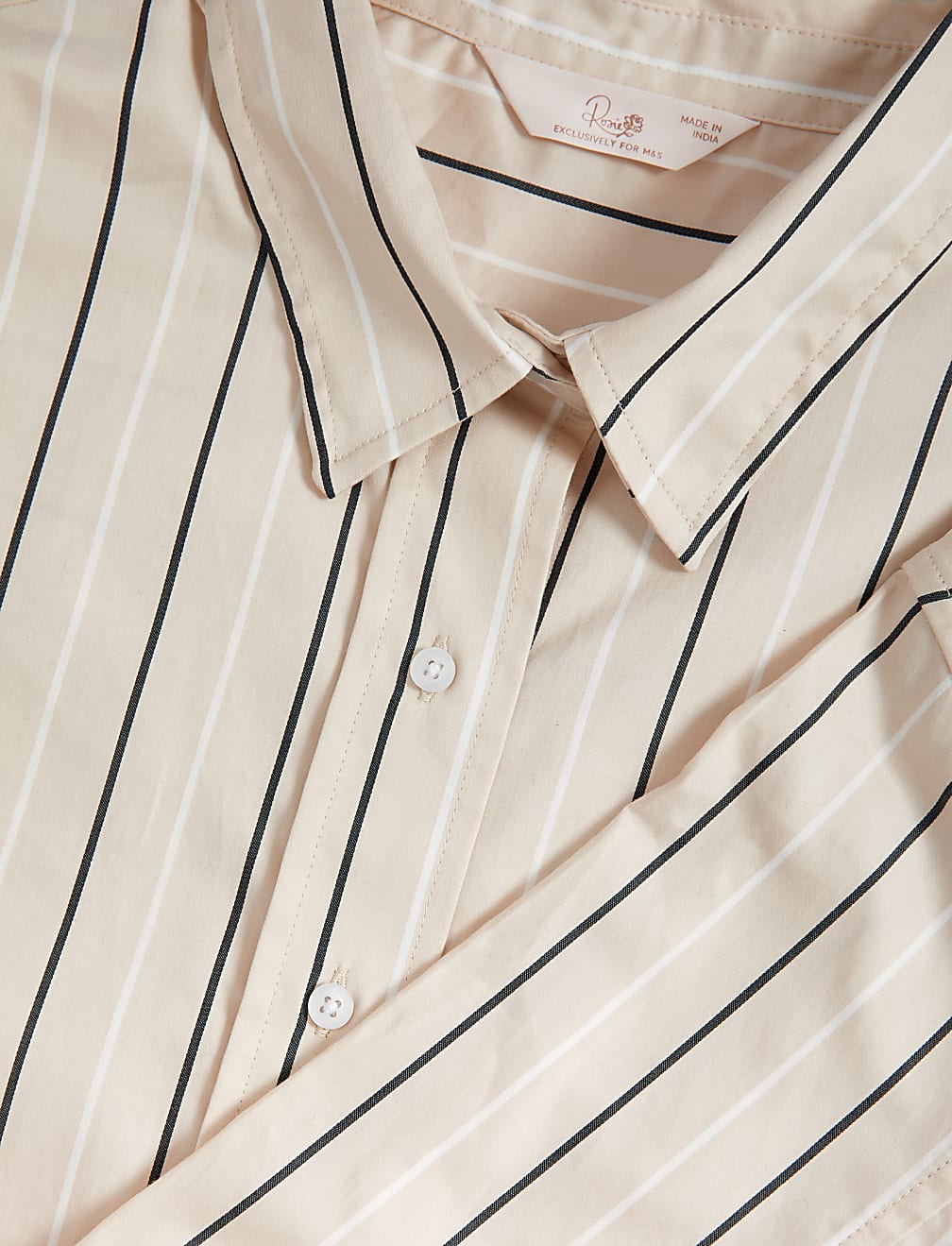 Pure Cotton Lounge Shirt