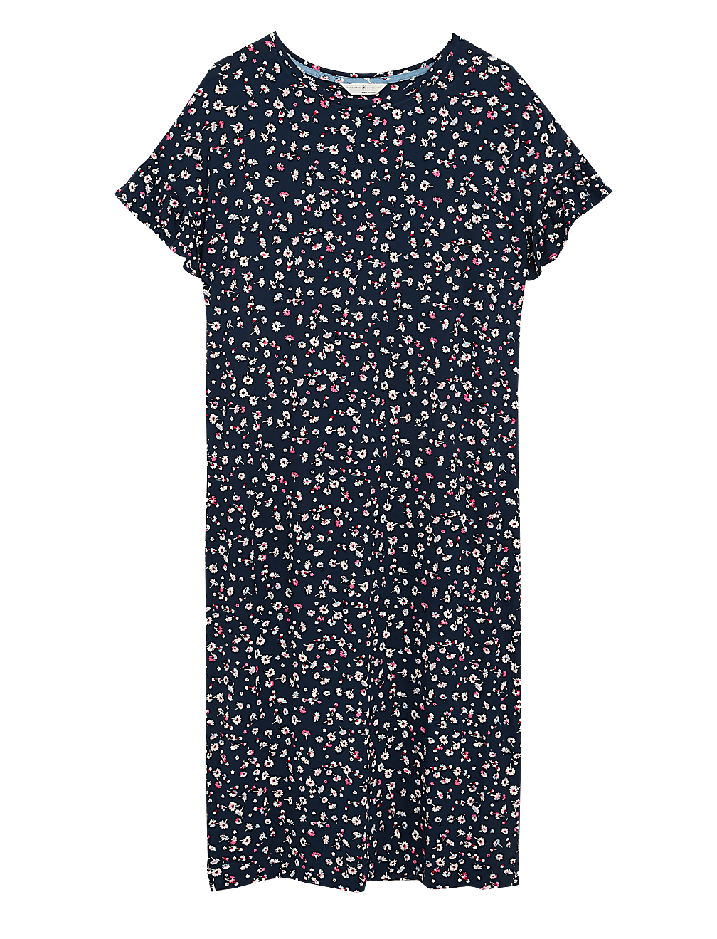 Floral Print Long Nightdress