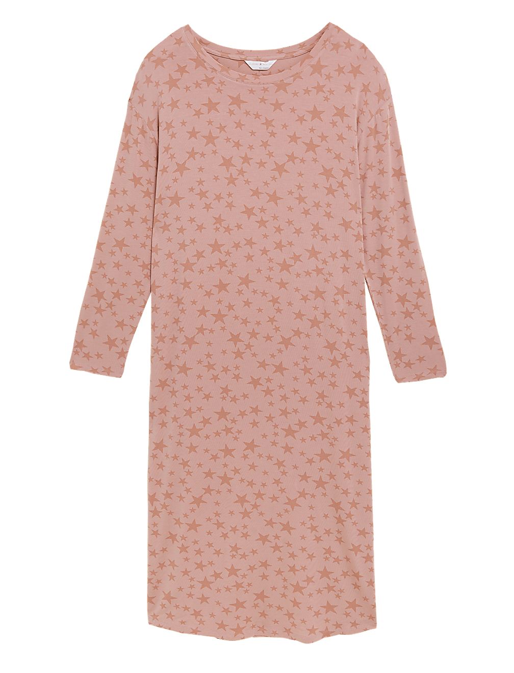 Star Print Long Nightdress