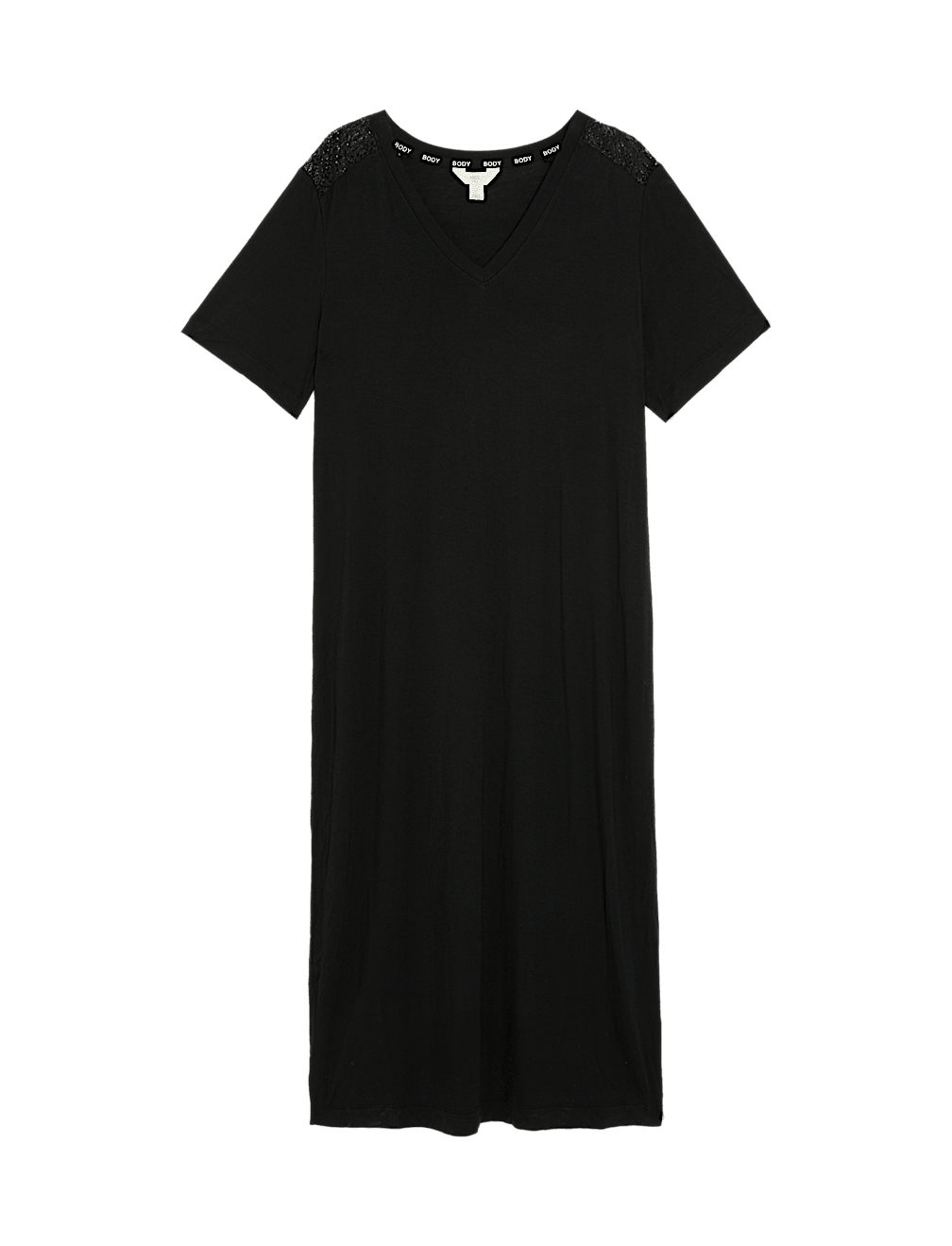 Body Soft™ Lace Insert Nightdress