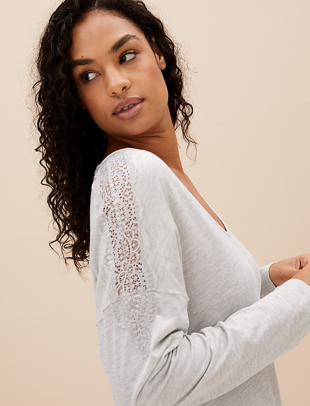Cool Comfort™ Cotton Modal Long Sleeve Nightdress