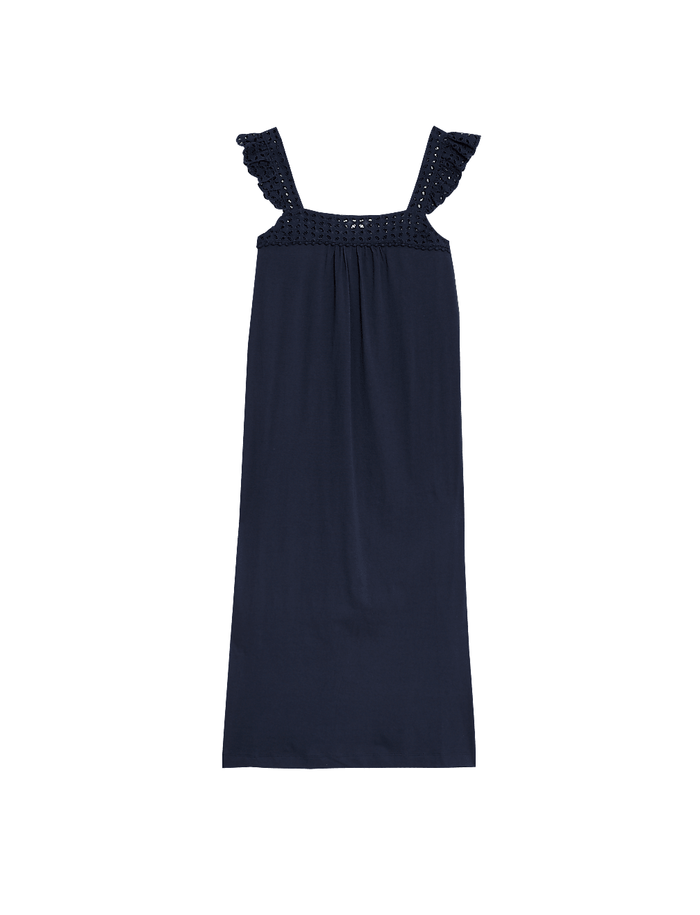 Pure Cotton Broderie Nightdress