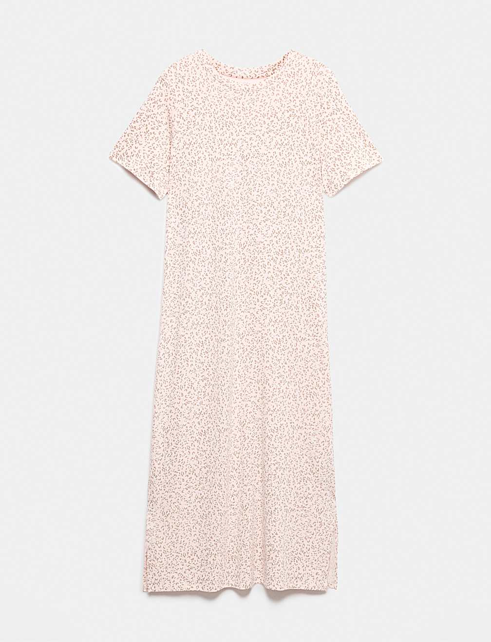 Cotton Modal Printed Long Nightdress