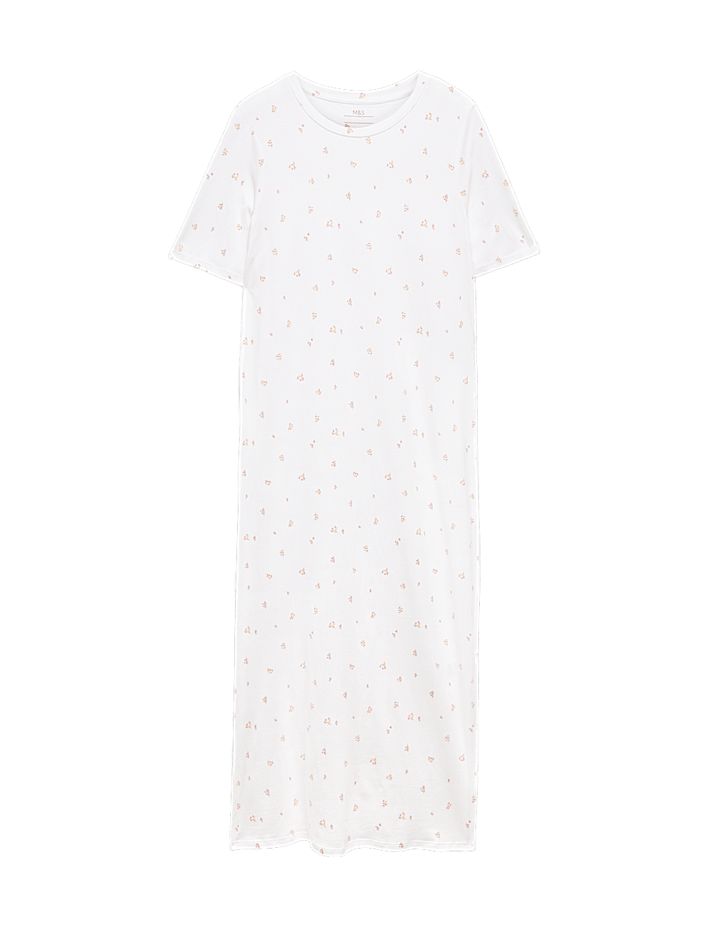 Cotton Modal Printed Long Nightdress