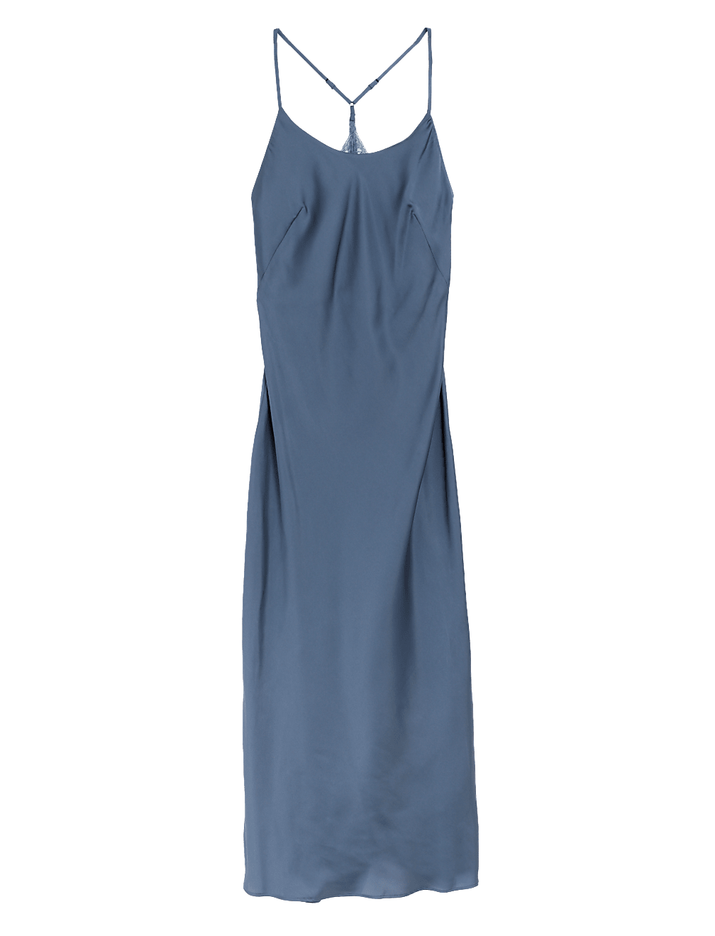 Satin Long Chemise