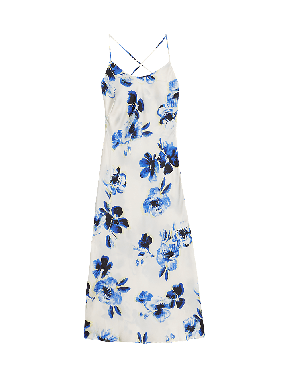 Satin Printed Chemise
