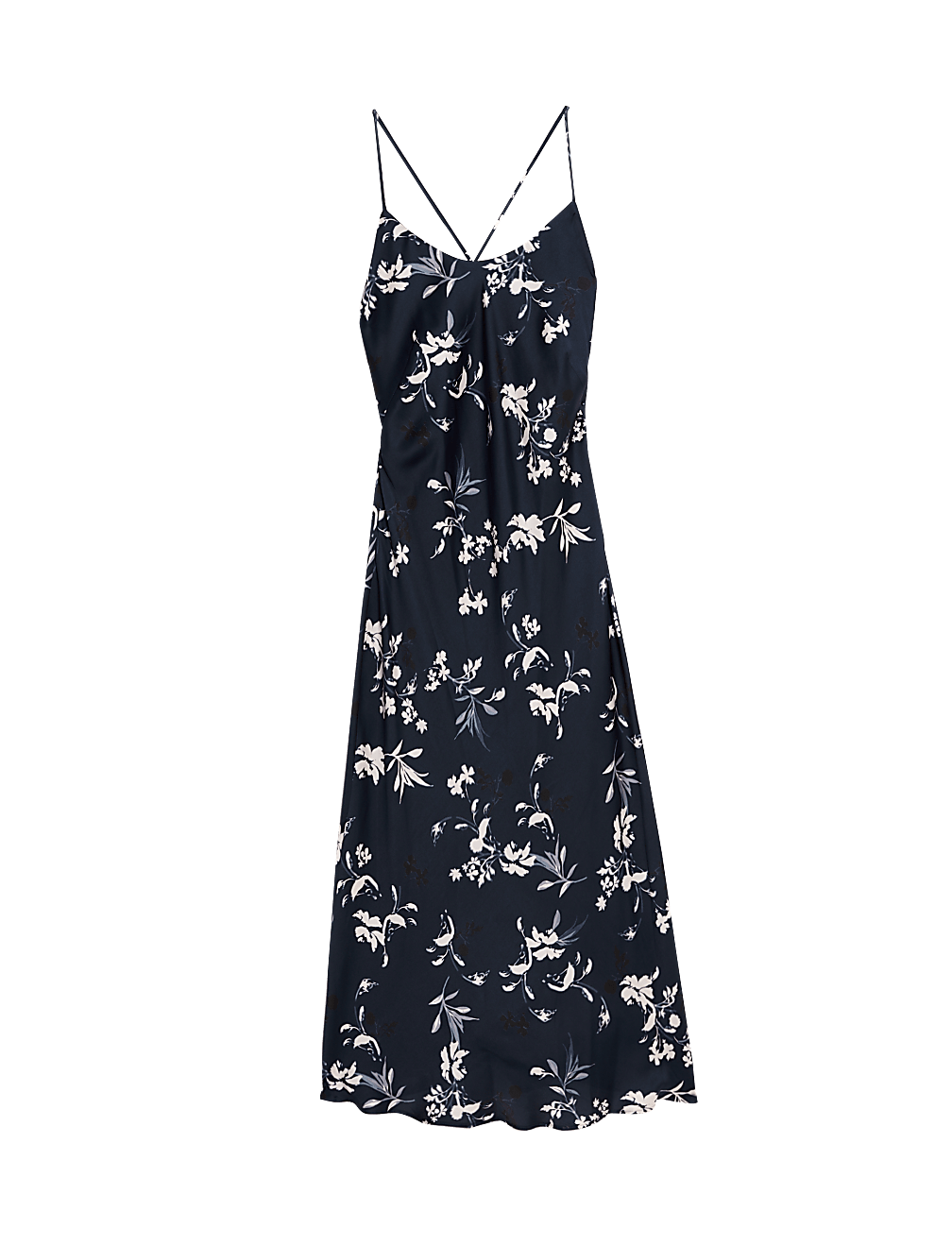 Satin Floral Nightdress