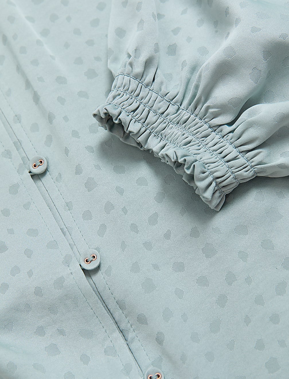 Jacquard Satin Long Nightdress