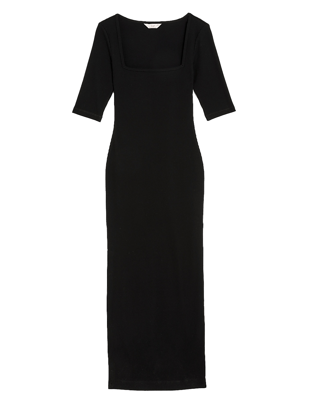 Ribbed Jersey Lounge Dress