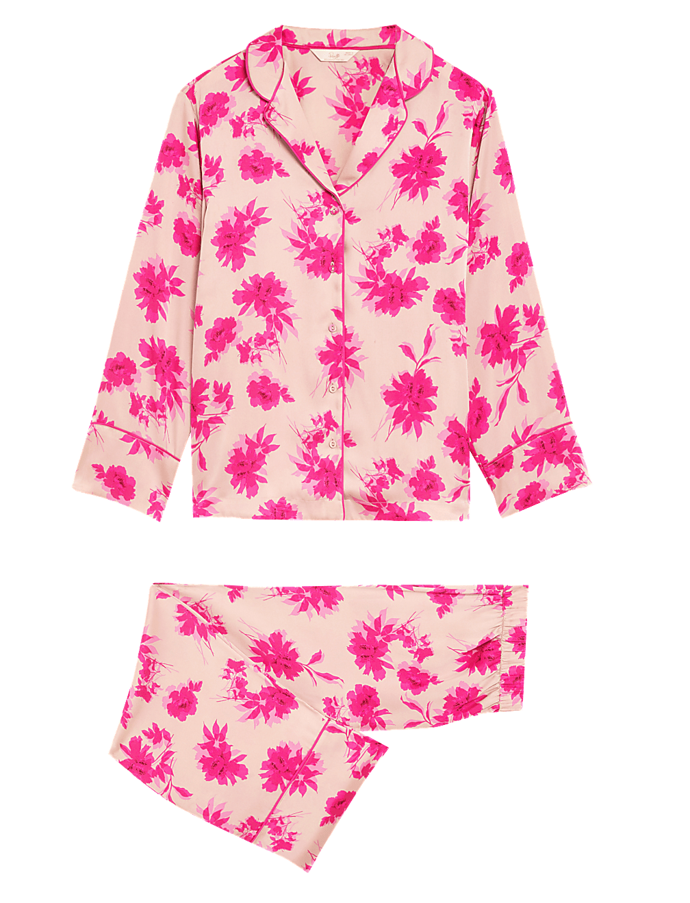 Laylani Satin Floral Pyjama Set