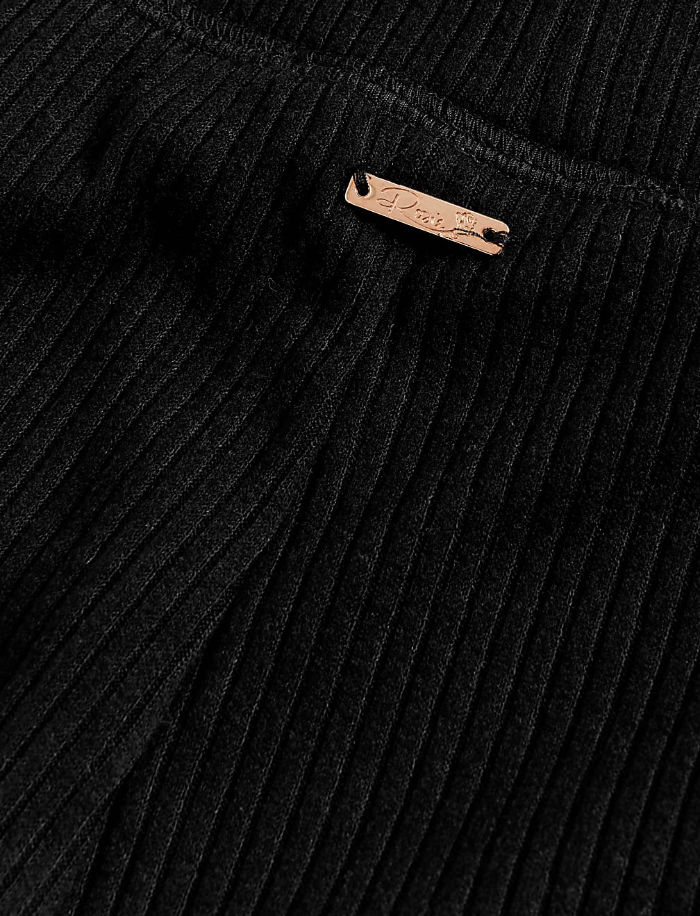 Ribbed Kick Flare Lounge Trousers