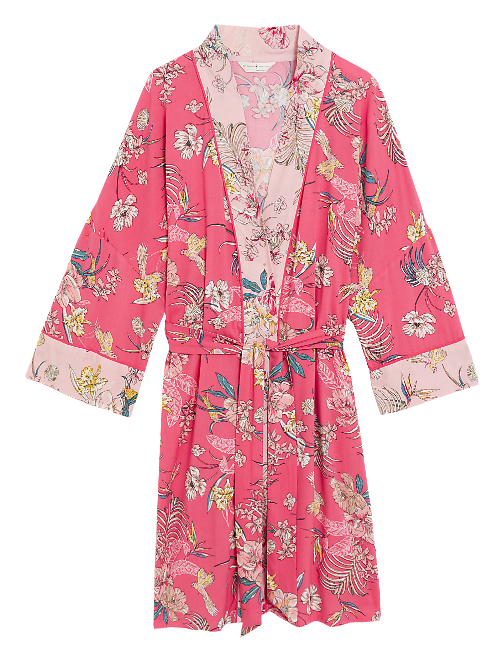 Floral Print Short Wrap