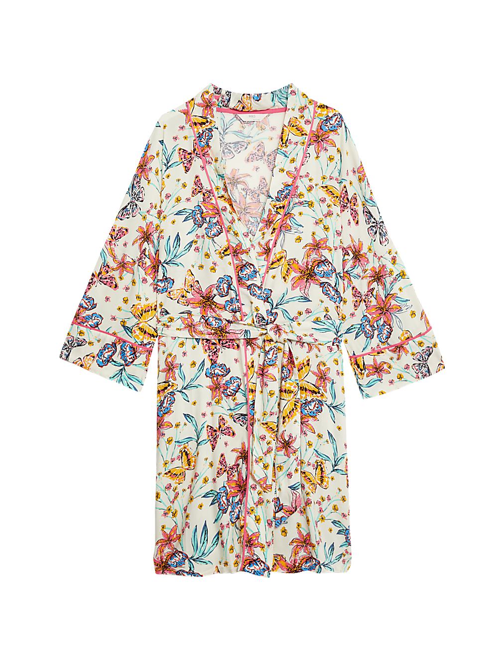 Floral Print Dressing Gown