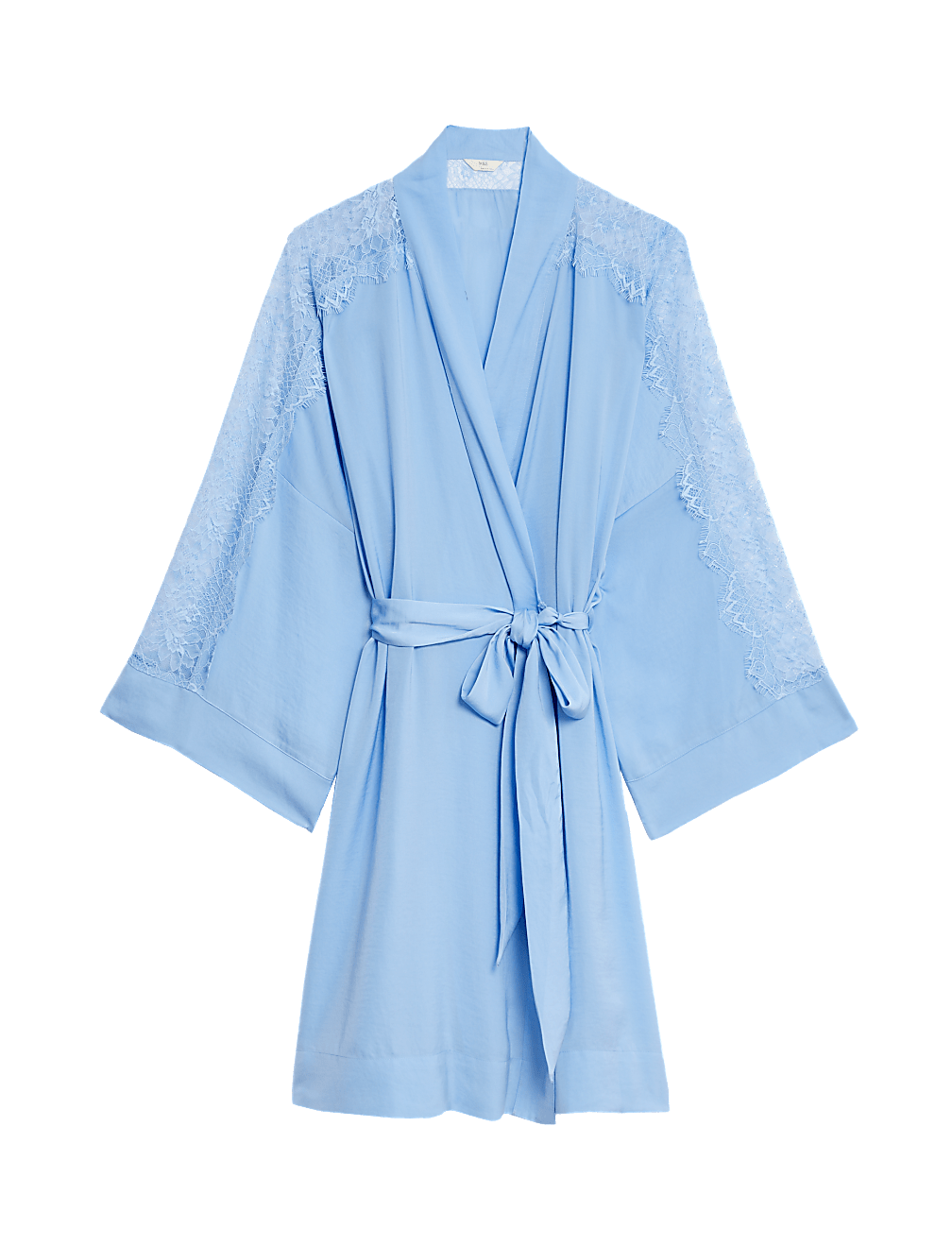 Dream Satin™ Lace Trim Wrap